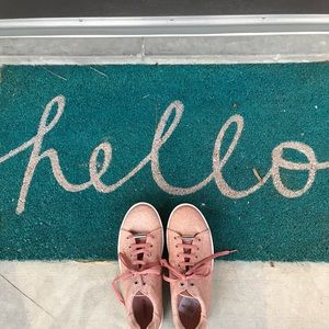 Commander style tennis shoes from Nordstrom’s.